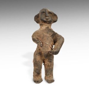Makonde Ceramic Fetish Doll