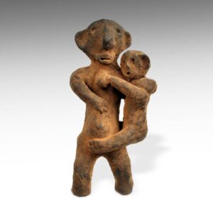 Makonde Fetish Doll Maternity Figure
