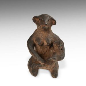 Makonde Fetish Doll Maternity Figure