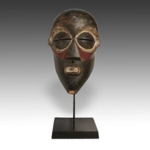 Bindji Kibwabwabwa or Mukanda Society Mask, Based