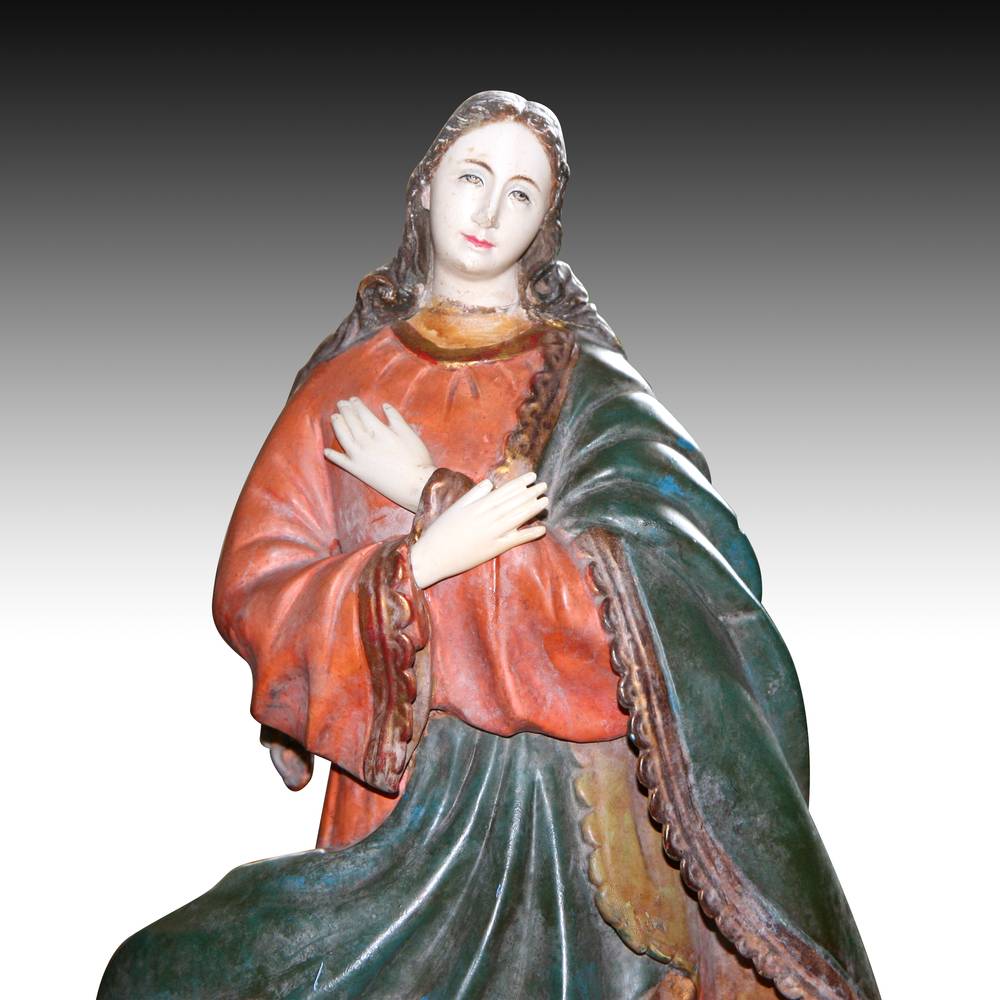 Vietnamese Figure Depicting the Virgin Mary - Image 5