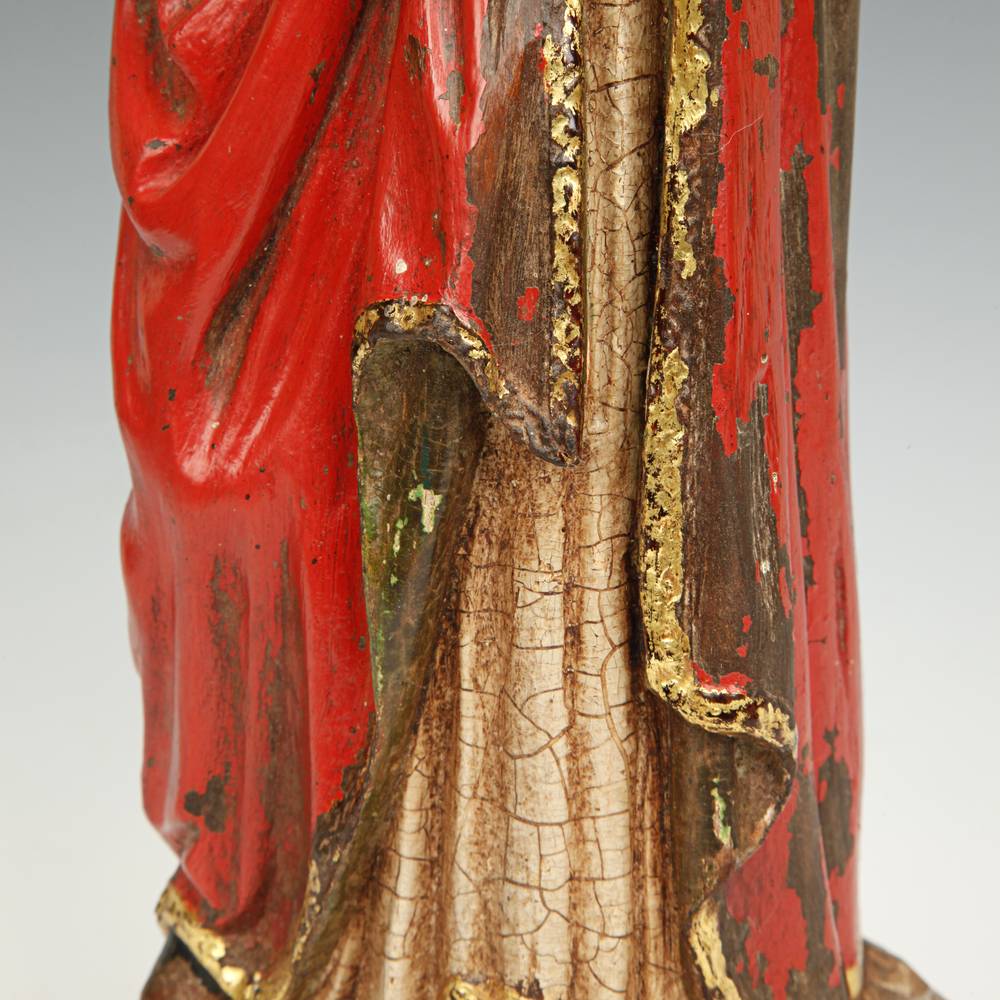 Vietnamese Standing Figure of Joseph & Jesus - Image 8