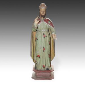 Vietnamese Santos Depicting St. Benedict