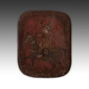 Indian Bone Playing Card