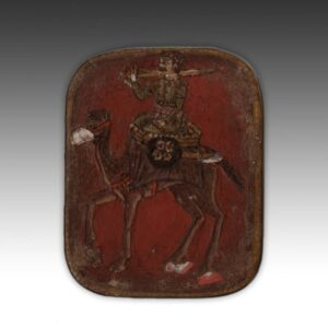 Indian Bone Playing Card