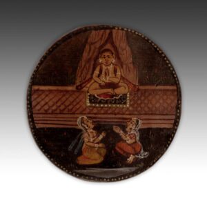 Indian Bone Playing Card