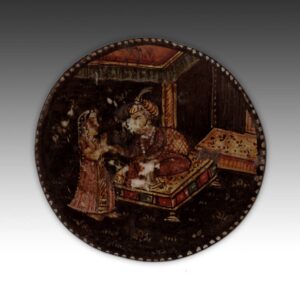 Indian Bone Playing Card