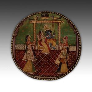 Indian Bone Playing Card