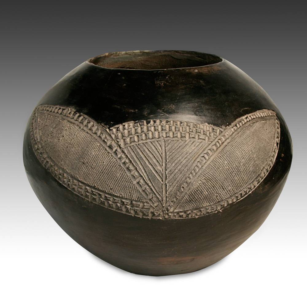 Zulu Ukhamba or Ritual Beer Vessel