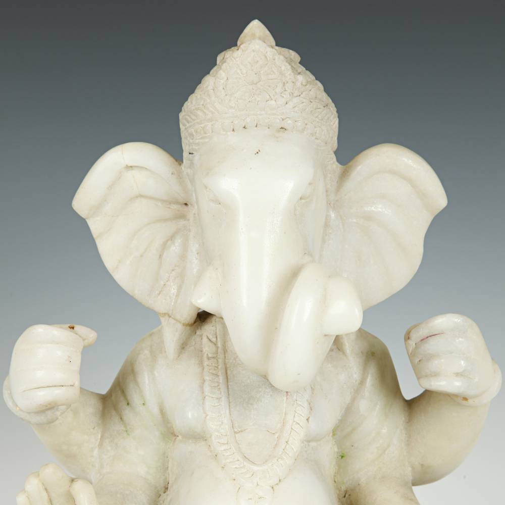 Indian Seated Figure of Ganesh - Image 5