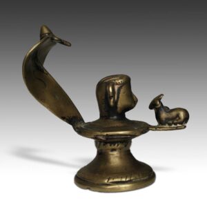Indian Shiva Lingam with Yoni, Naga & Nandi