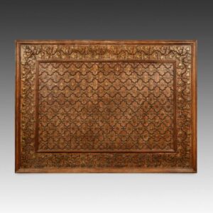 Indian Ceiling Panel with Lattice Motif