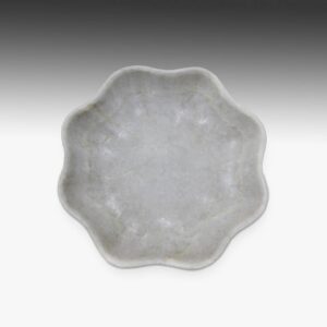Indian Marble Fluted Bowl