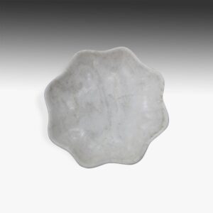 Indian Marble Fluted Bowl