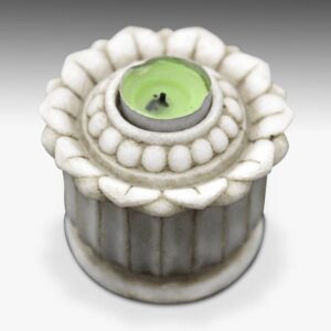 Indian Lotus Form Candle Holder