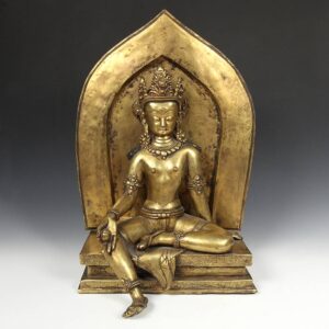 Nepalese Seated Figure of Yama
