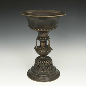 Nepalese Brass Oil Lamp
