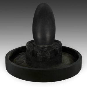 Indian Monumental Lingam with Yoni Platform