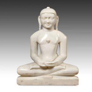 Indian Seated Figure of Jain Mahavira
