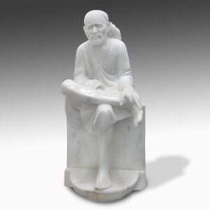 Indian Seated Figure of Sai Baba
