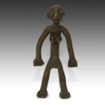 Bambara Figure of Seated Man with Bound Hands, Bambara Peoples, Mali