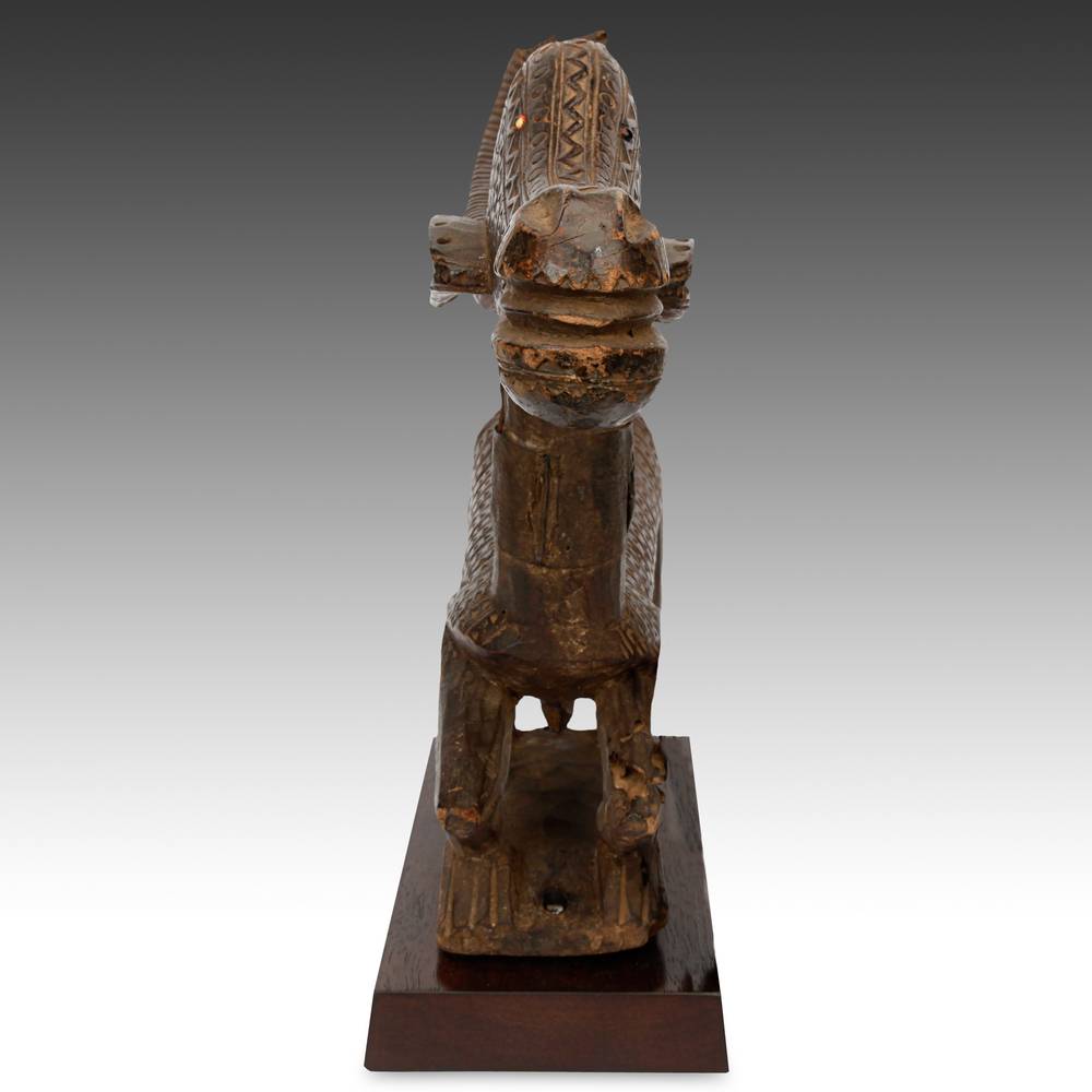Bambara Tyewara or Antelope Headdress, Based - Image 3