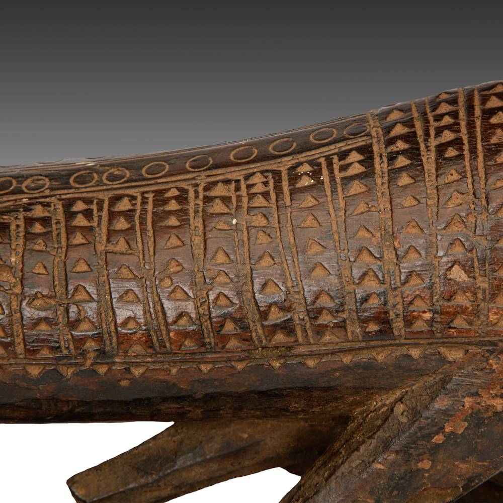 Bambara Tyewara or Antelope Headdress, Based - Image 5