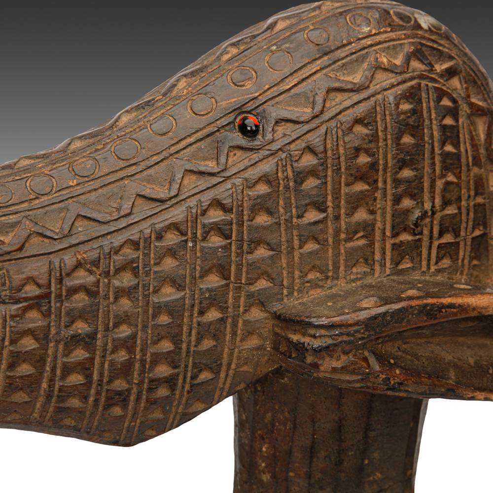 Bambara Tyewara or Antelope Headdress, Based - Image 6