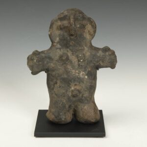 Makonde Ceramic Fetish Doll, Based