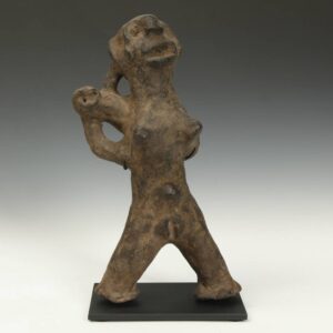 Makonde Fetish Doll Maternity Figure, Based