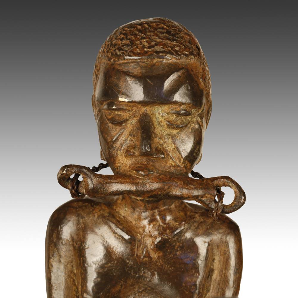 Beninese Lost Wax Casting of Slave Procession - Image 26
