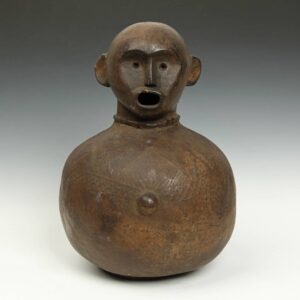 Zaramo Terra Cotta Figurative Vessel