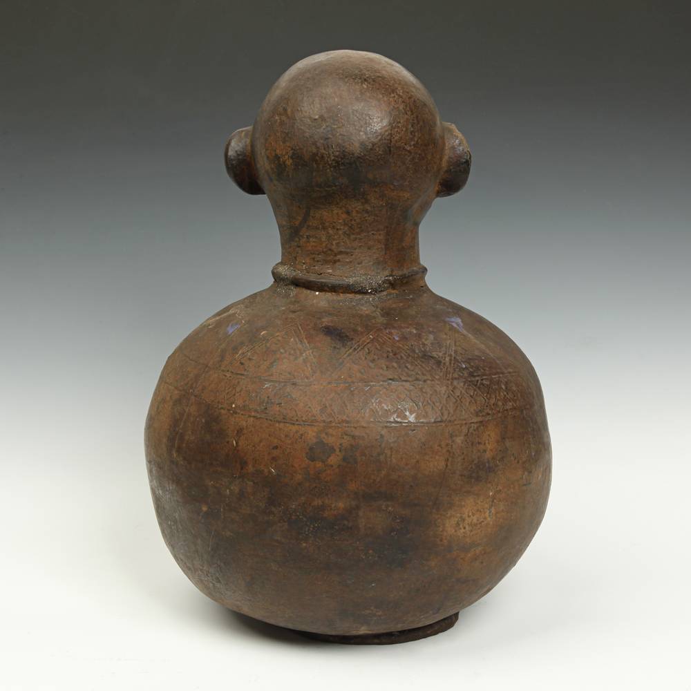Zaramo Terra Cotta Figurative Vessel - Image 3
