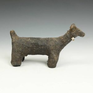 Makonde Terra Cotta Dog Fetish