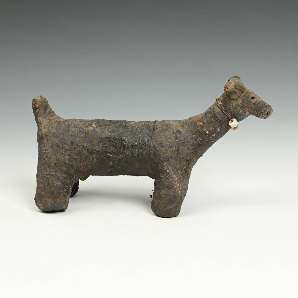 Makonde Terra Cotta Dog Fetish