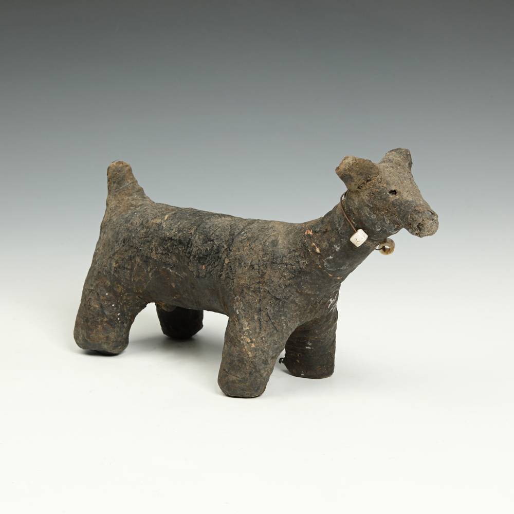 Makonde Terra Cotta Dog Fetish - Image 2