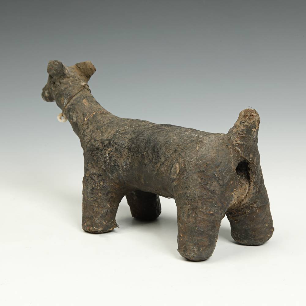 Makonde Terra Cotta Dog Fetish - Image 4