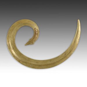 Indonesian Sanggori or Serpent-Form Head Ornament