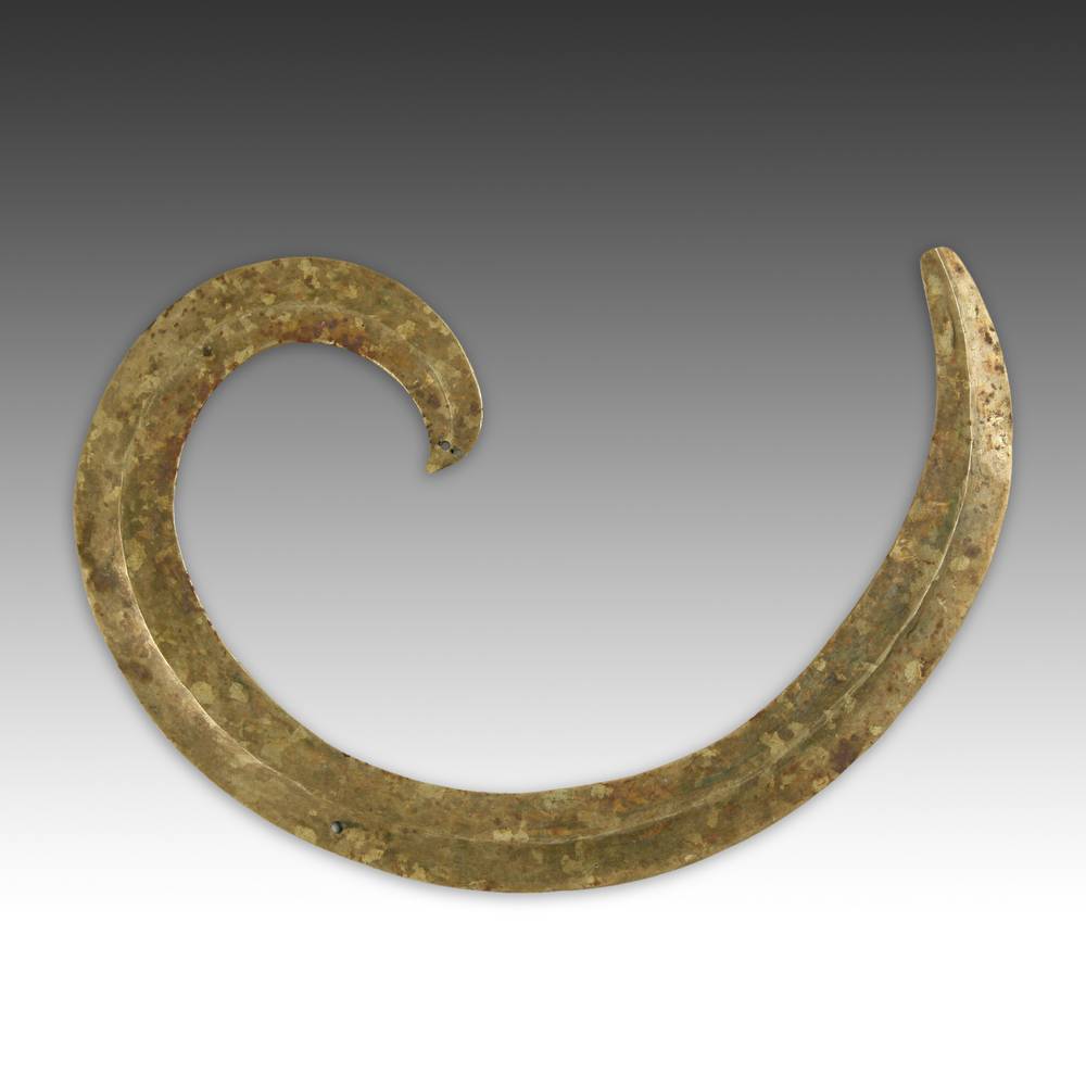 Indonesian Sanggori or Serpent-Form Head Ornament