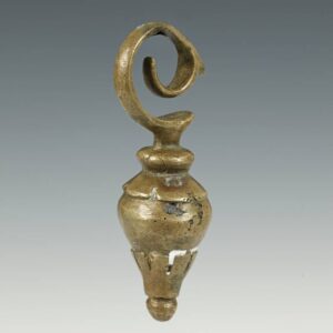 Dayak Pair of Tribal Earweights, Based