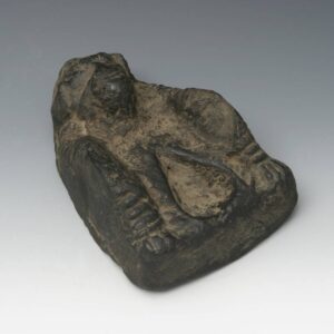 Nepalese Oil Lamp Depicting Ganesh