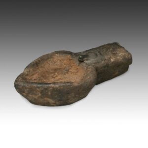 Nepalese Oil Lamp Depicting Animal