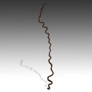 Nepalese Serpentine Form Vine, Wall Mounted