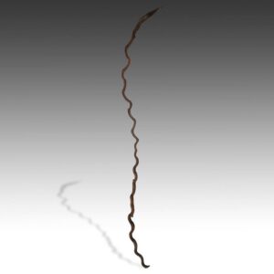 Nepalese Serpentine Form Vine, Wall Mounted