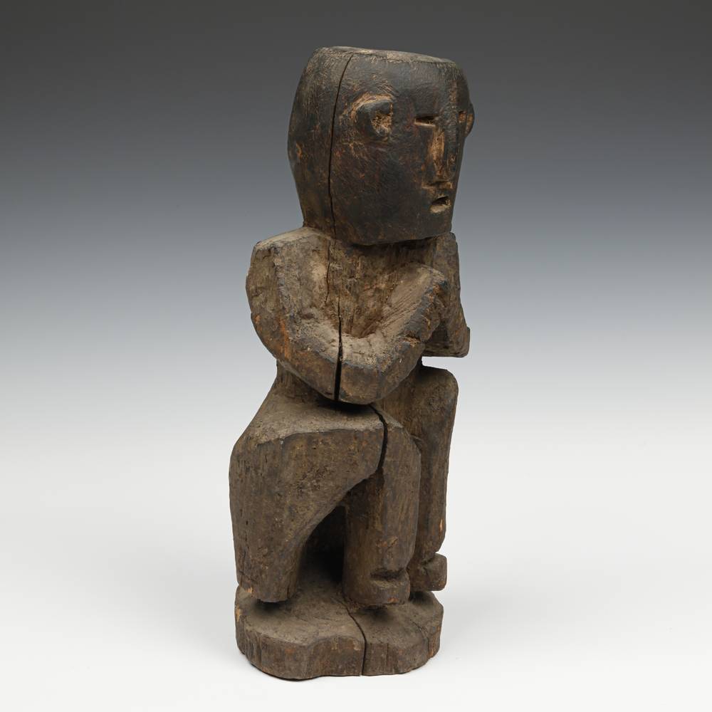 Nepalese Bridge Watcher / Guardian Figure - Image 2