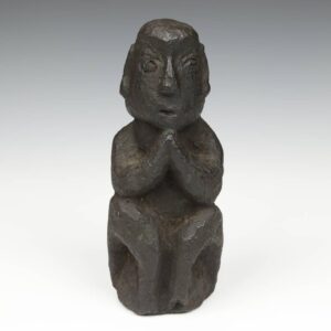 Nepalese Bridge Watcher / Guardian Figure, Based