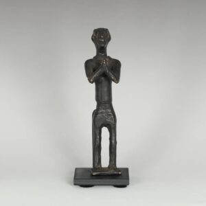 Nepalese Standing Male Effigy Figure, Based