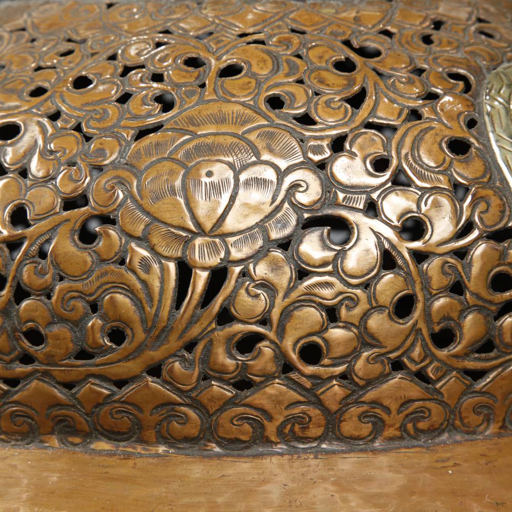 Nepalese Incense Burner Depicting Ashtamangala - Image 7