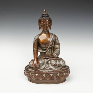 Nepalese Seated Figure of Sakyamuni Buddha