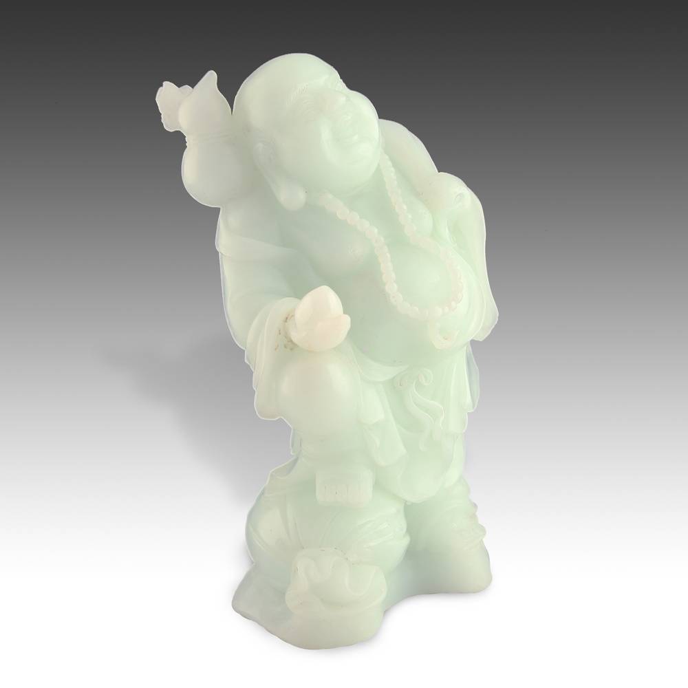 Chinese Seated Figure of Budai or Laughing Buddha - Image 2